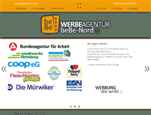 Tablet Screenshot of bebe-nord.de